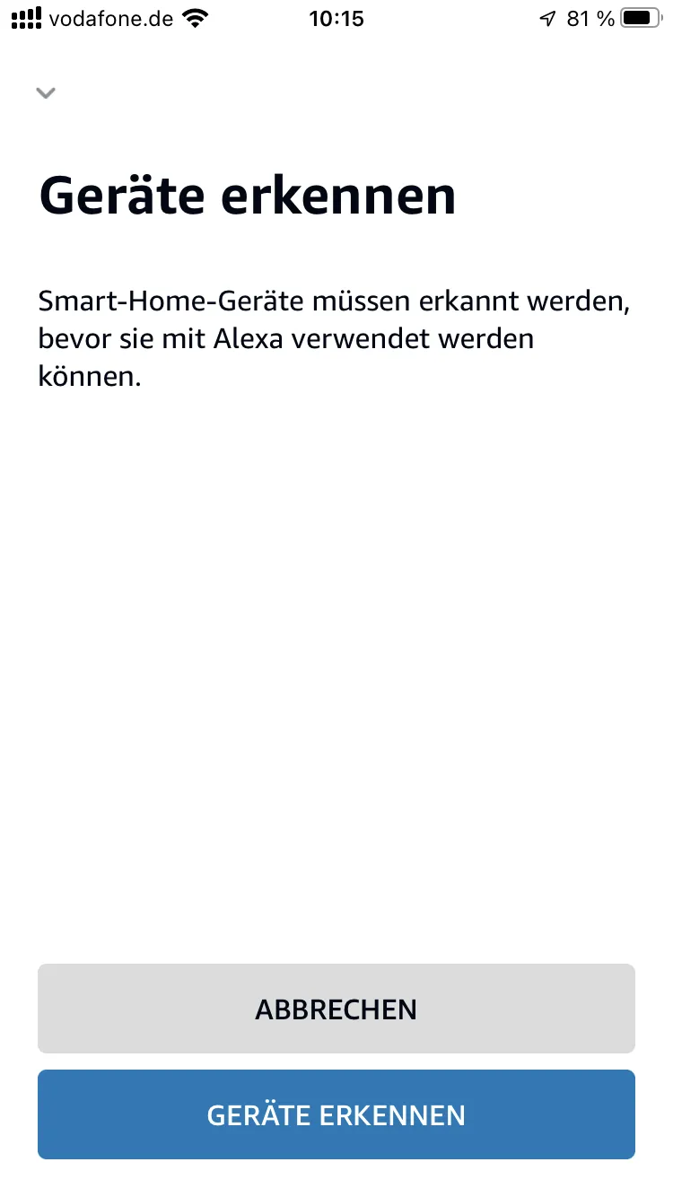 Détecter les appareils